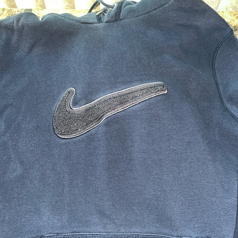 Nike hoodie size medium blue vintage !